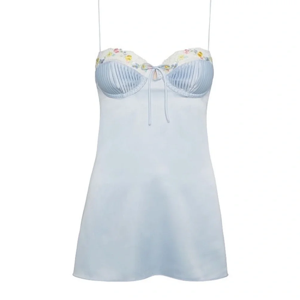 For Love & Lemons Paloma Slip Dress - Picture 8 of 11